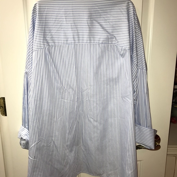 Zara Oversized Striped Blouse - Picture 3 of 3